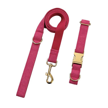 Hot Pink Velvet Corduroy Set