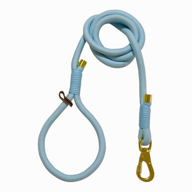 Light Blue Rope Leash