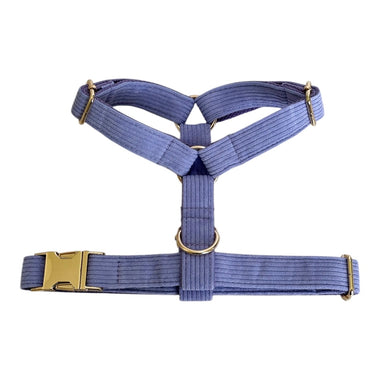 Violet Velvet Corduroy Harness