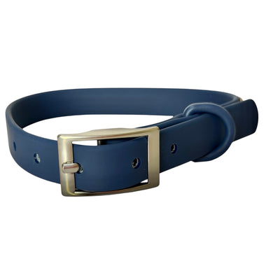 Navy Blue PVC Collar
