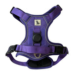 Tactical AirTag Dog Harness - Purple