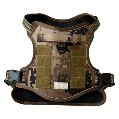 Tactical No-Pull Dog Harness - Camo