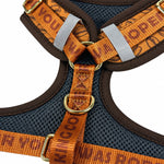 fashion print dog harness, view 4