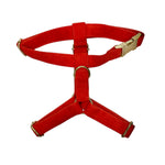 RED VELVET CORDUROY HARNESS