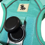 Tactical AirTag Dog Harness - Teal