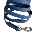 Hands Free PVC Leash and Dispenser Navy Blue