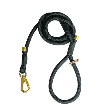 Rope Leash Black