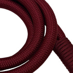 Burgundy Rope Leash