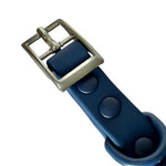 PVC Collar Navy Blue