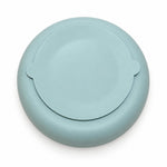 Powder Blue rainbow slow feeder dog bowl, view 6